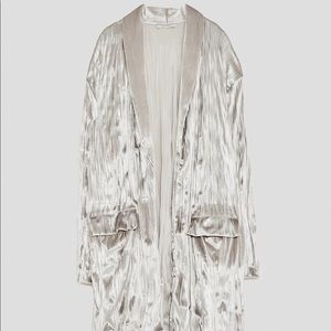 Zara Oversized Velvet Blazer